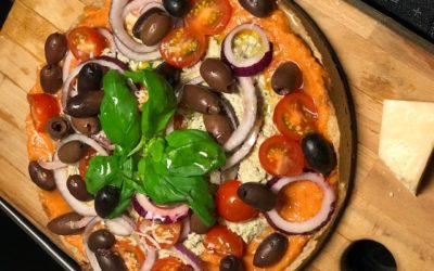 Fredagspizza – glutenfri och vegetarisk